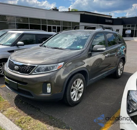 2014 Kia Sorento Ex из США, поврежденный, VIN 5XYKU4A75EG510734
